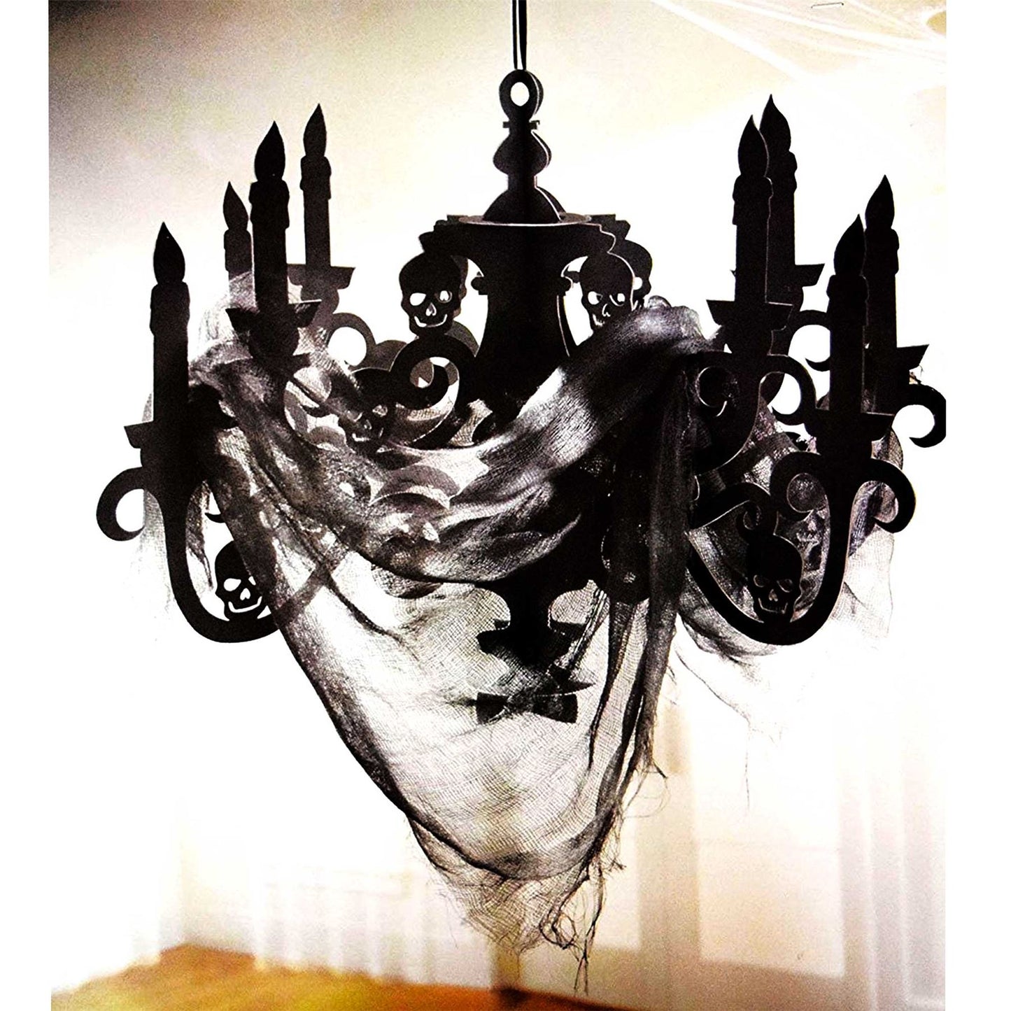 Halloween Paper Candelabra