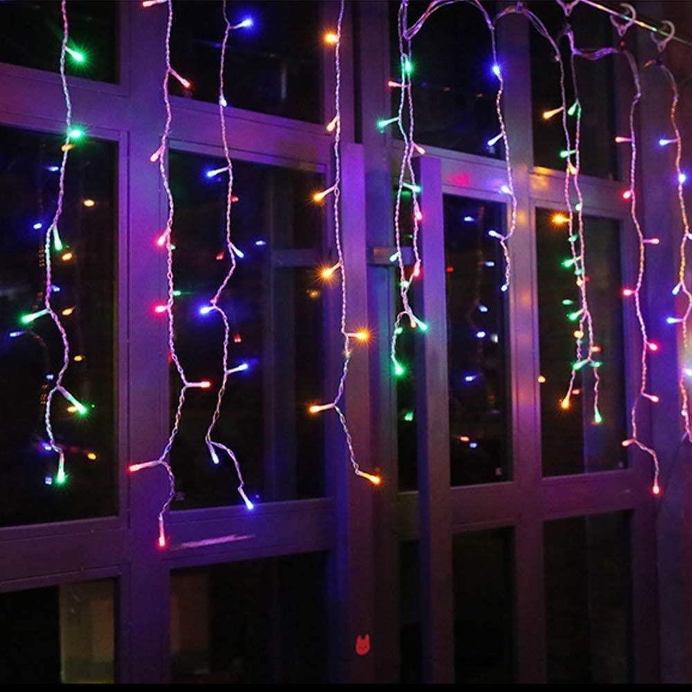 5m 240M LED Connectable Multi-Function Icicle String Lights