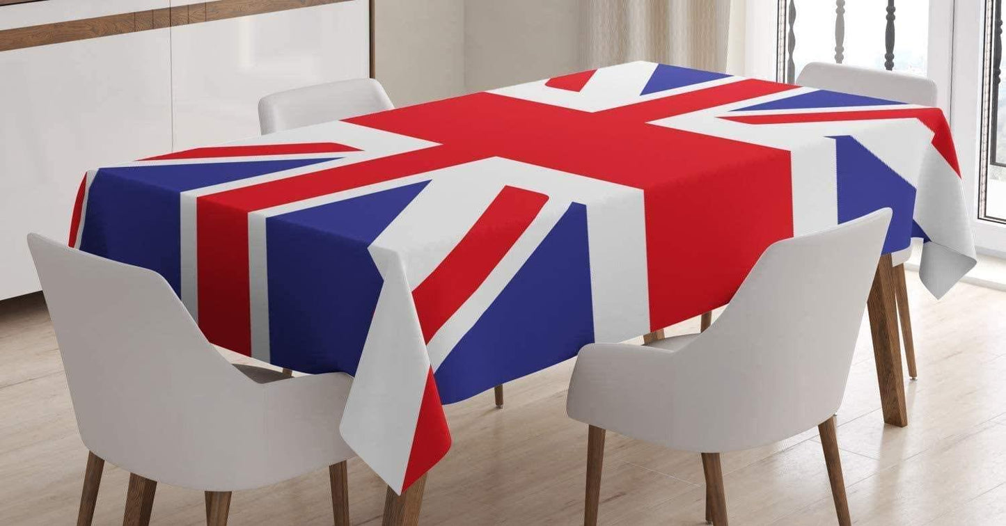 46Pcs Union Jack Party Tableware - Plates, Napkins, Cups