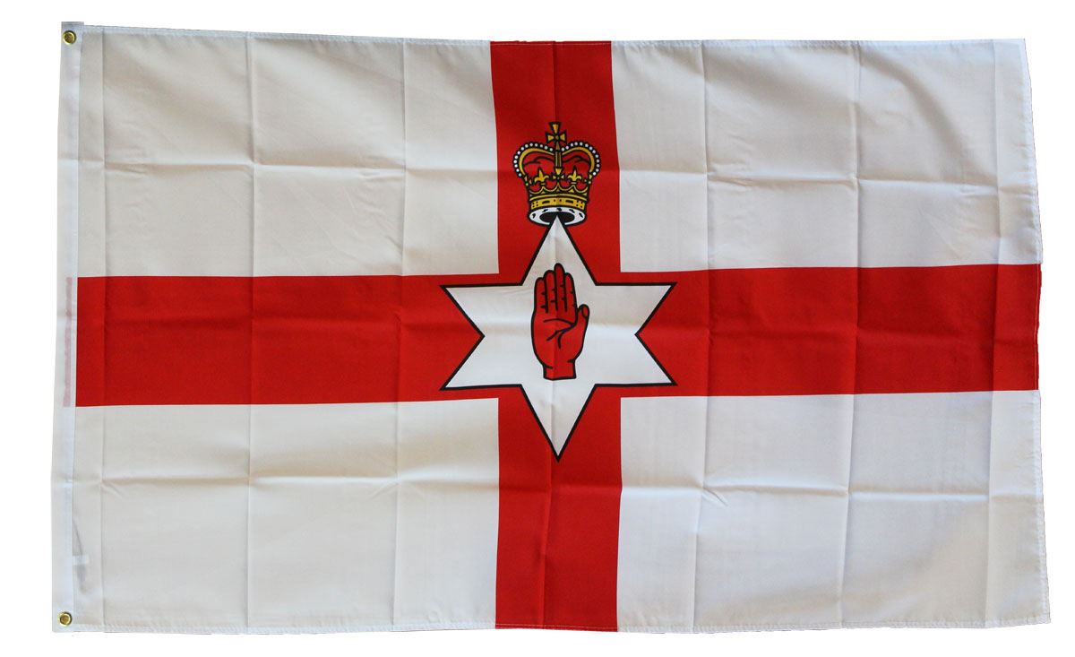 2Pcs Northern Ireland Flag 5x3ft