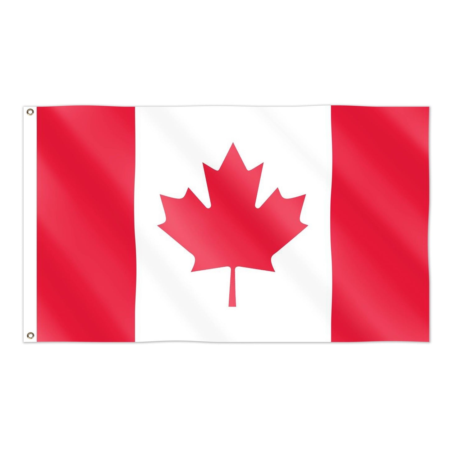 Canada Flag 5x3ft With Eyelets