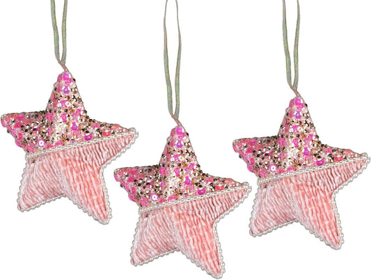 12cm Star Baby Pink, 3pcs