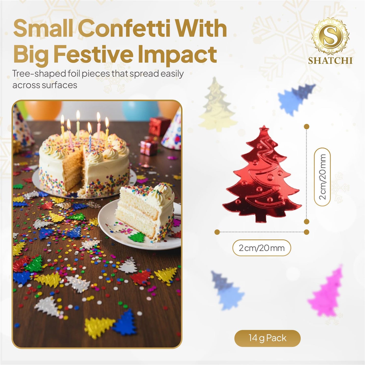 14g Christmas Confetti