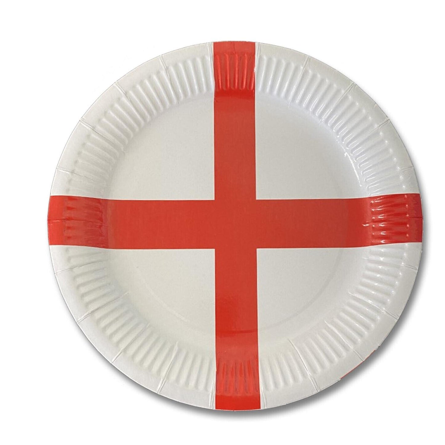England St George Plates 10Pcs
