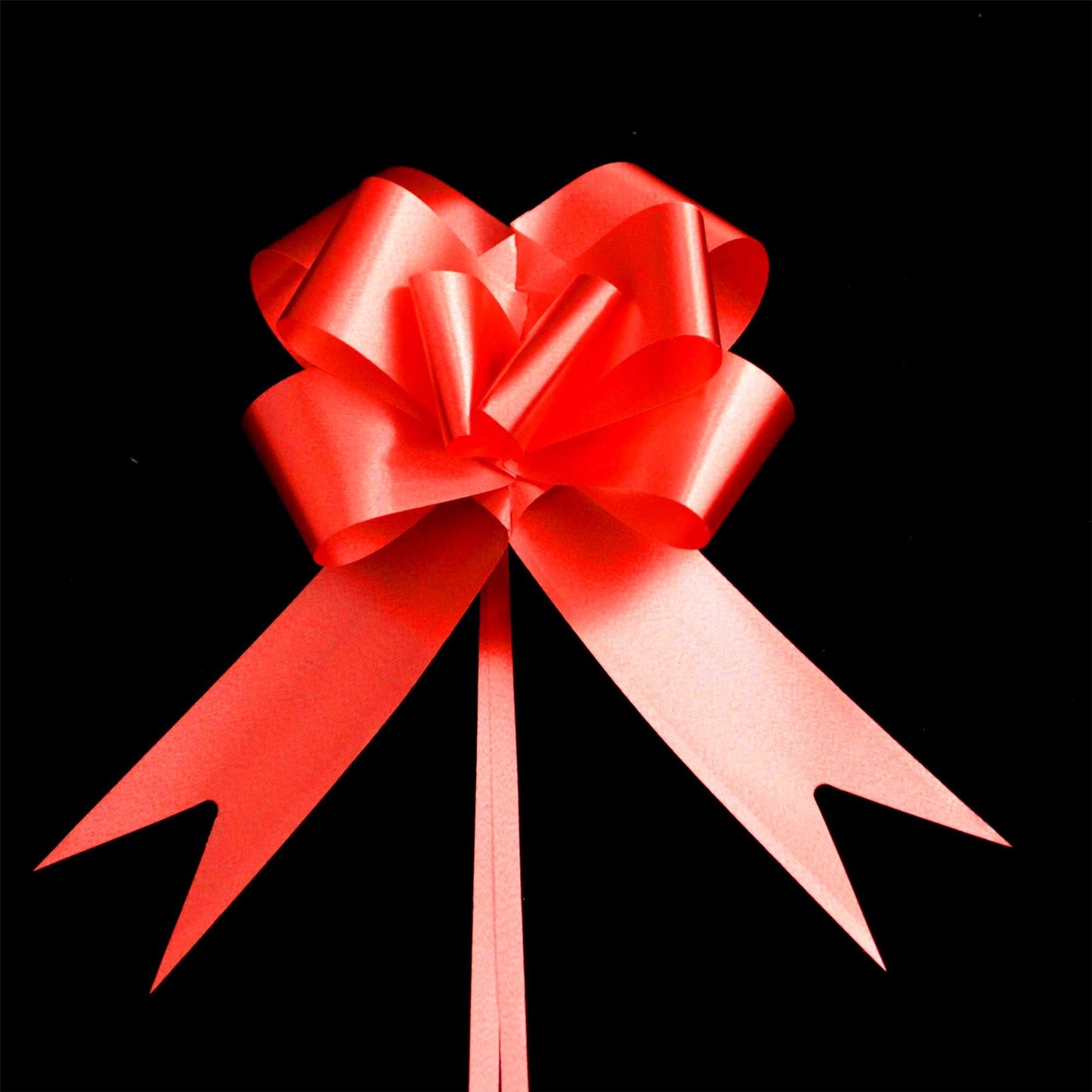 60 pcs Red Pull Bows 30mm