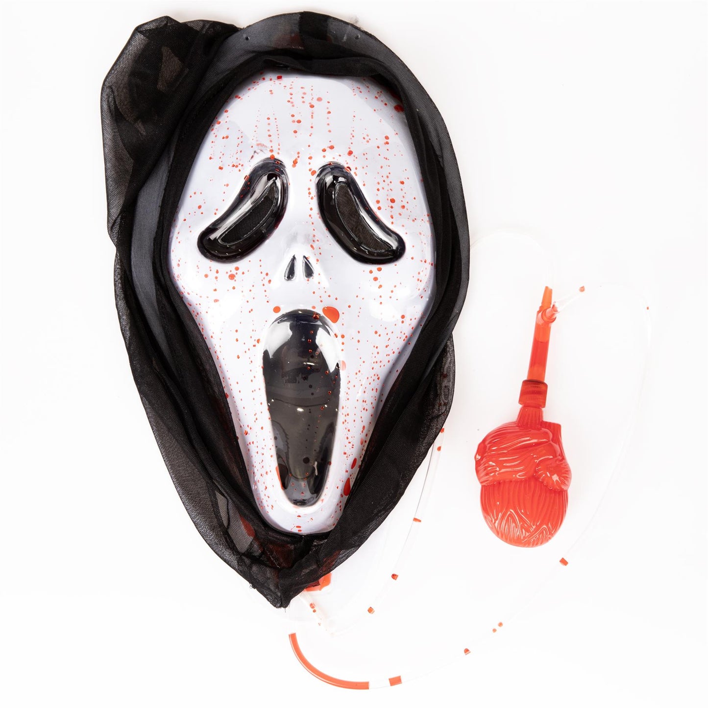 Halloween Bleeding Ghost Face Mask Scary Real Effect 2 Layered Design