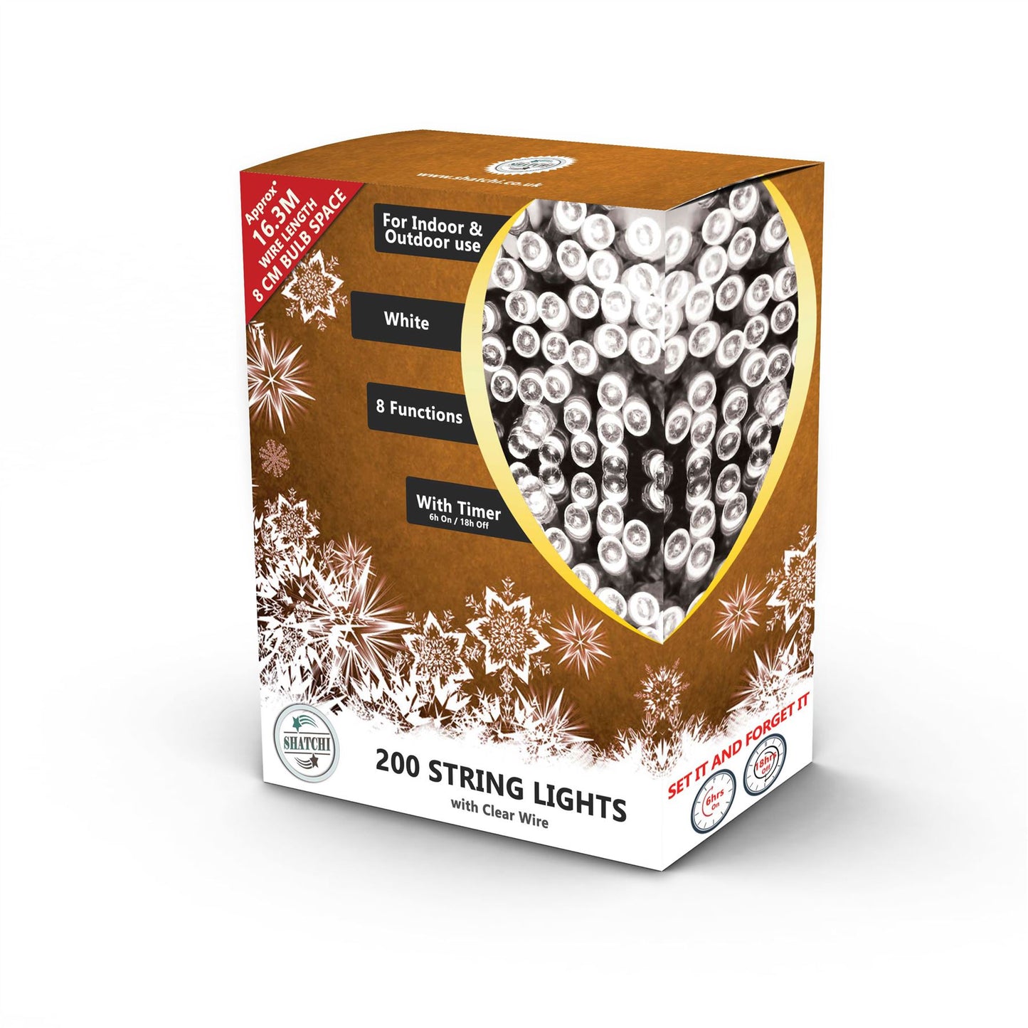 200W LED CC Multi Fun String Lights 20m