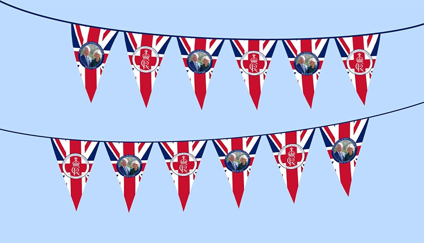 Charles & Camilla Bunting (10m, 24 Flags)