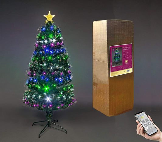 4ft Bluetooth LED Fibre Optic Tree