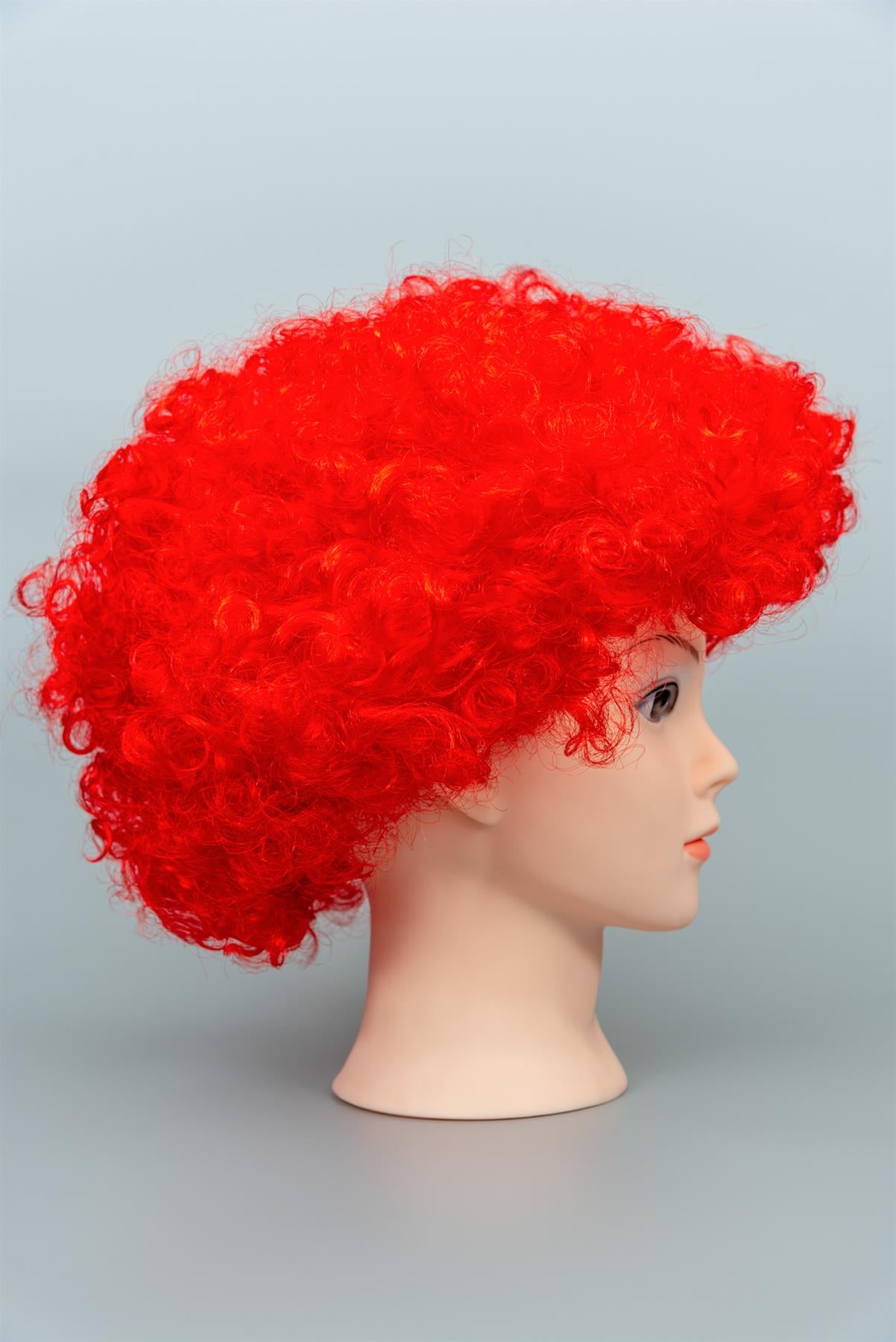 Red Afro Wig