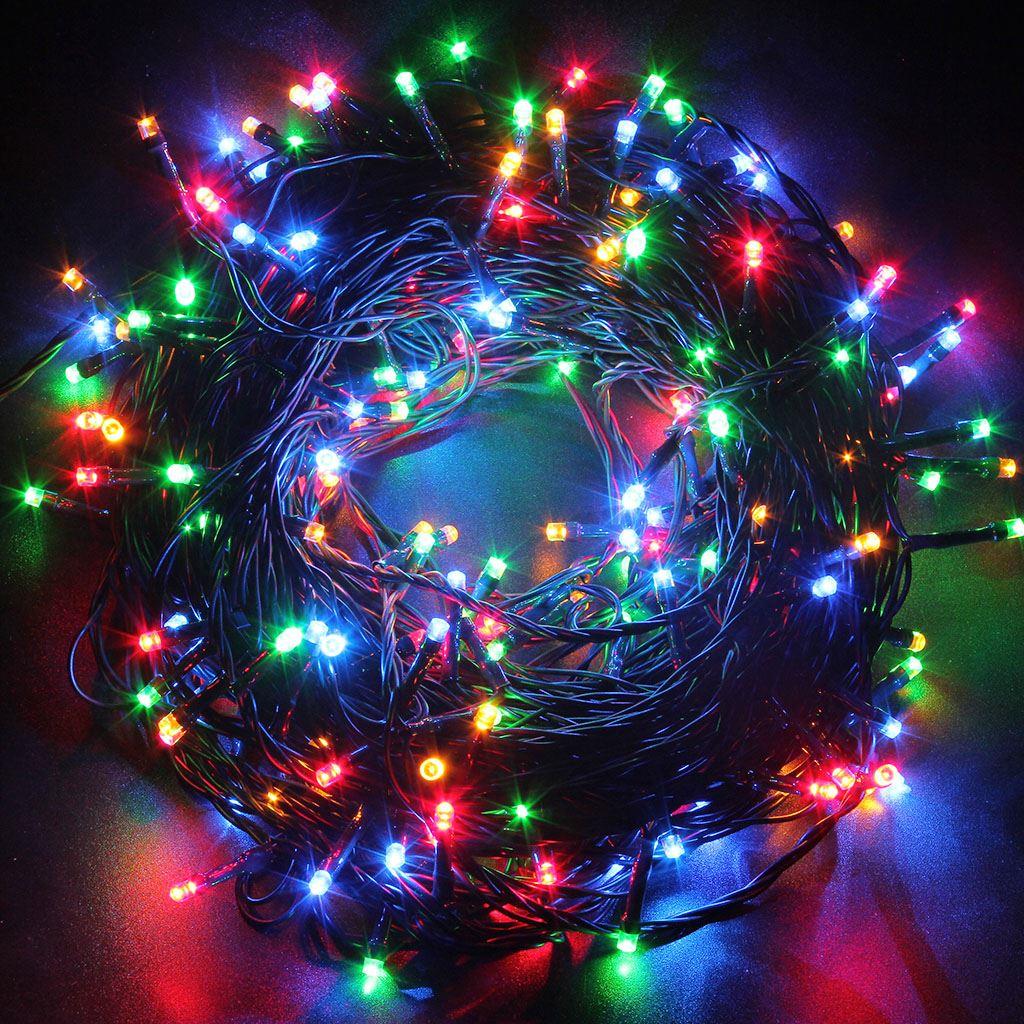 100 LED Multicolored String Lights