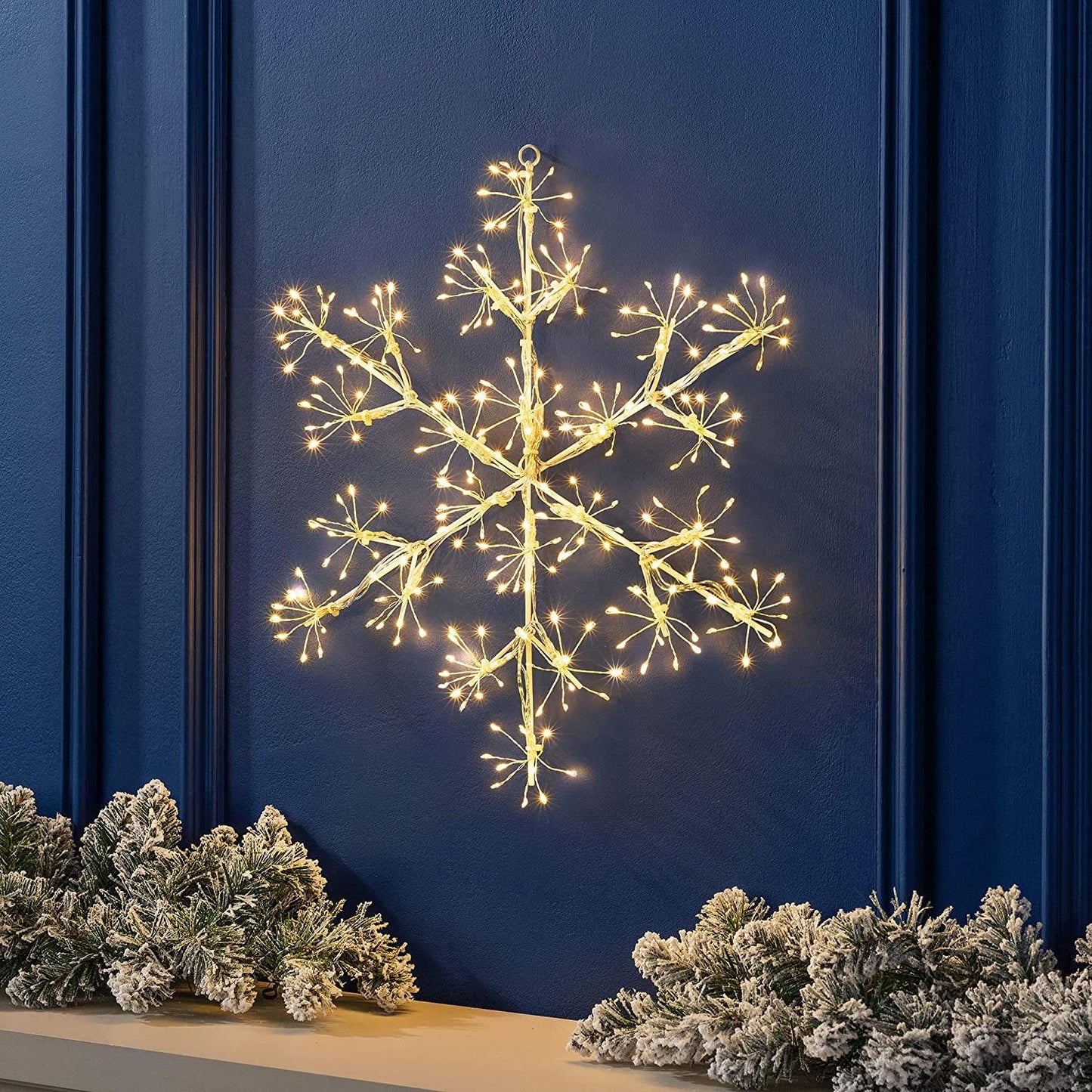 64cm Snowflake Light - Warm White