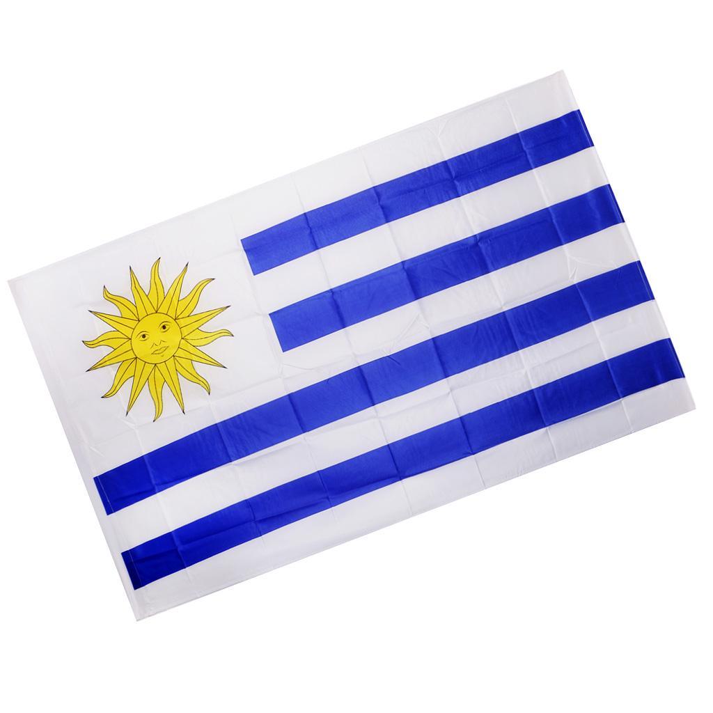 Uruguay Flag 5x3ft With Eyelets