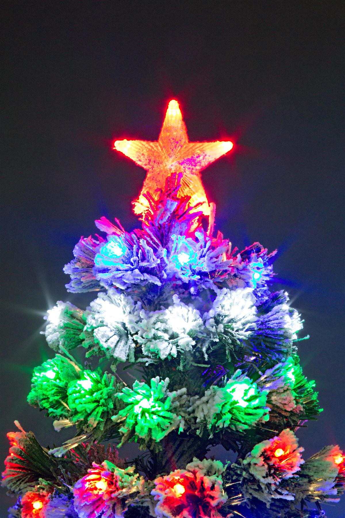 6ft LED Fibre Optic Tree