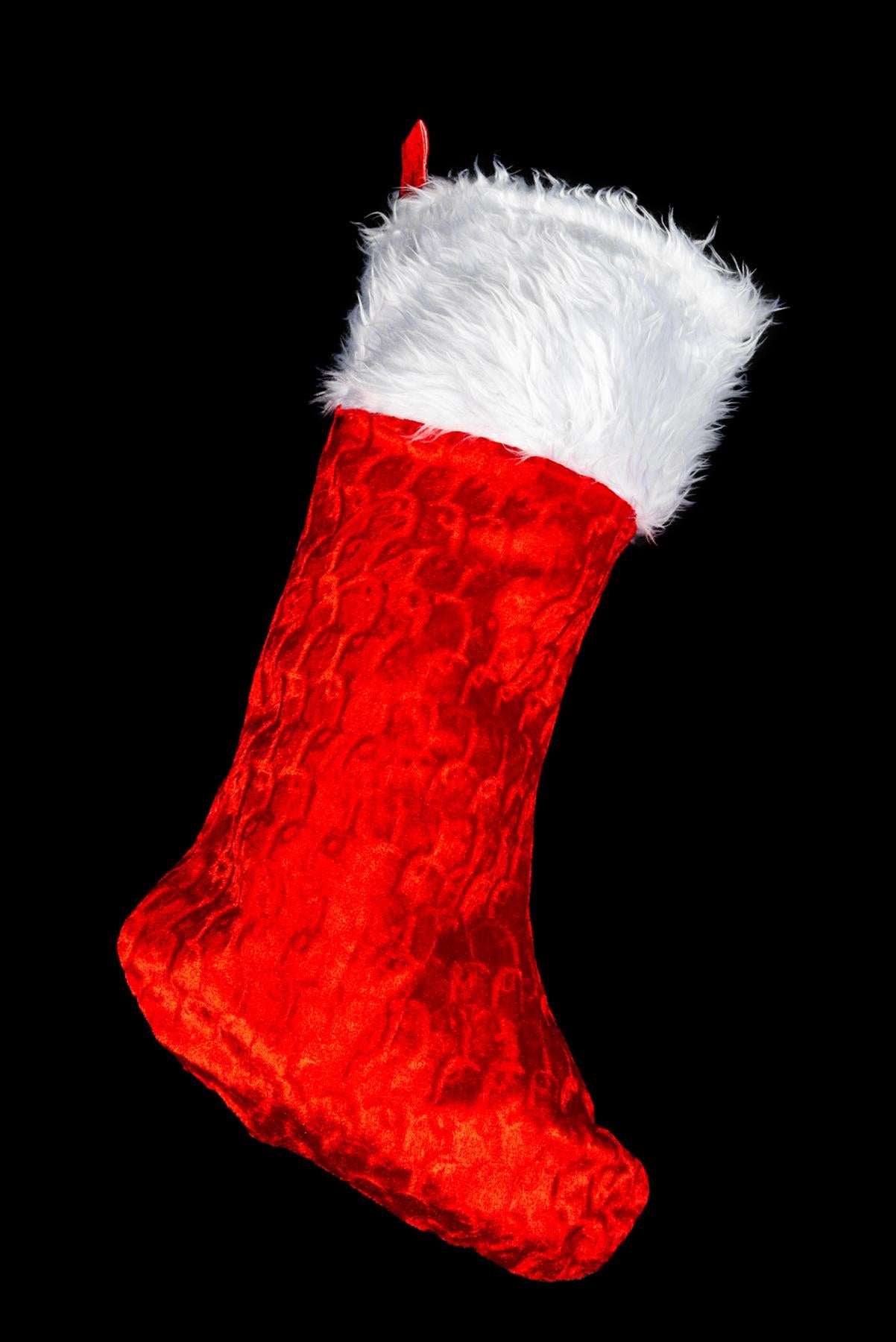 Deluxe Red Santa Sack Stocking Bag