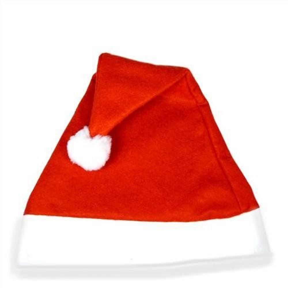 10 x Felt Santa Hats