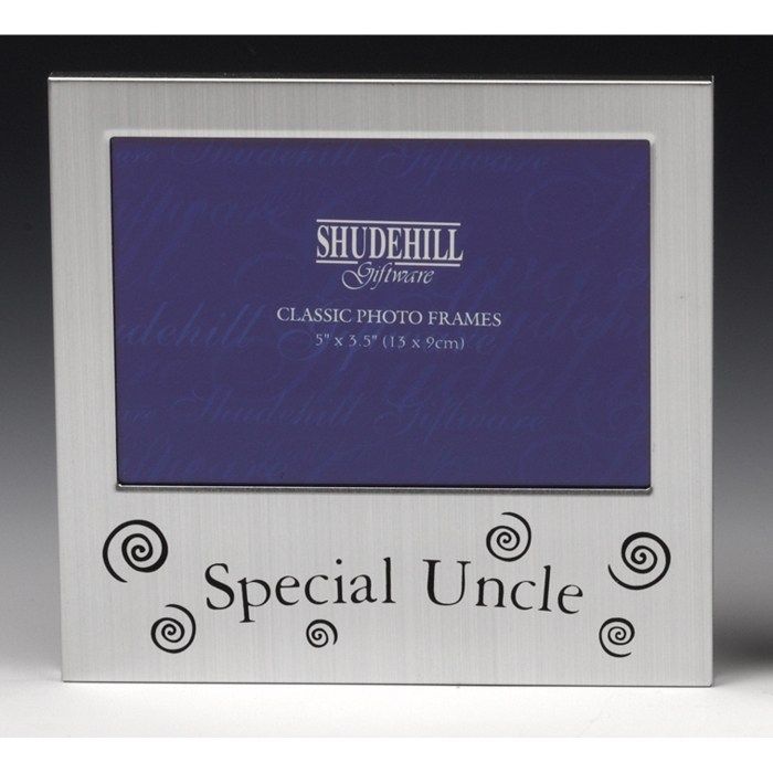 5" x 3" Special Uncle Photo Frame Satin Silver