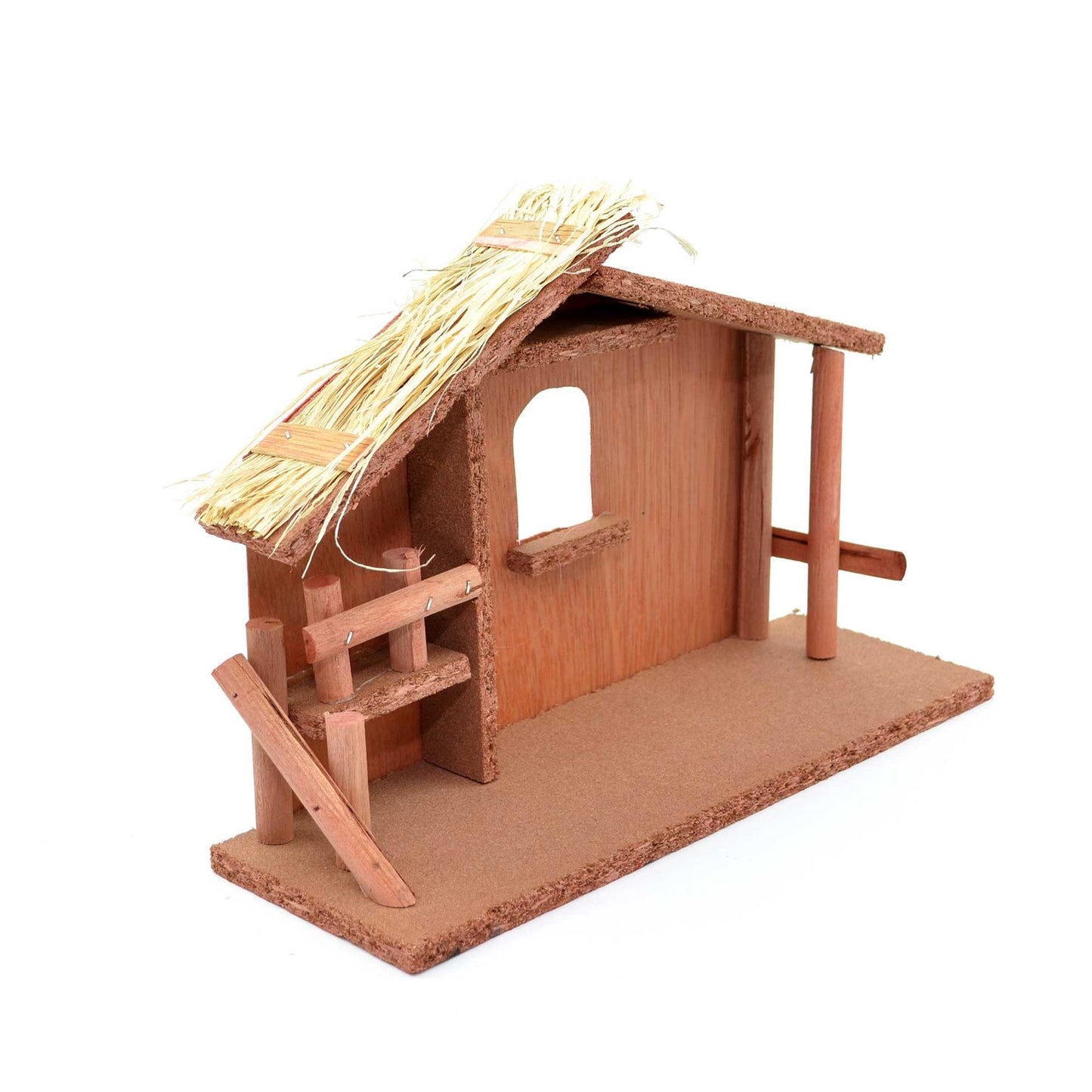 Christmas Nativity House Sculpture