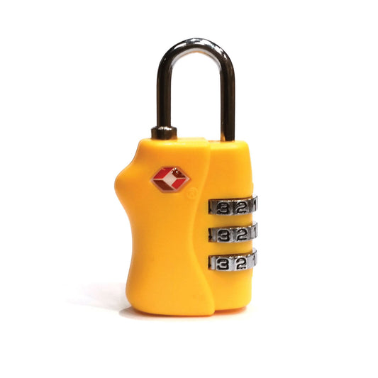 TSA Approved 3 Combination Travel Suitcase Luggage Padlock