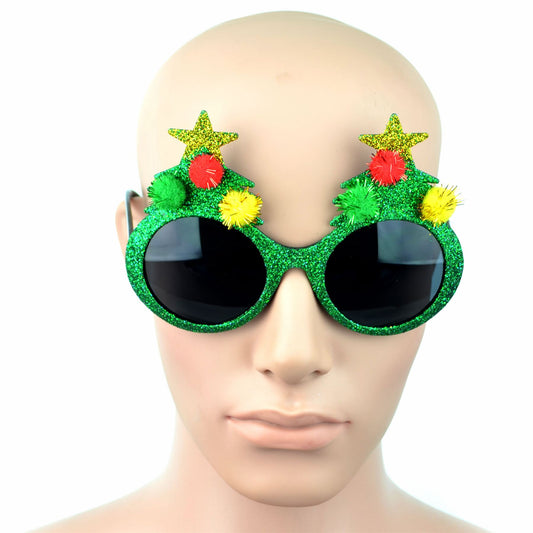 Christmas Tree Glasses