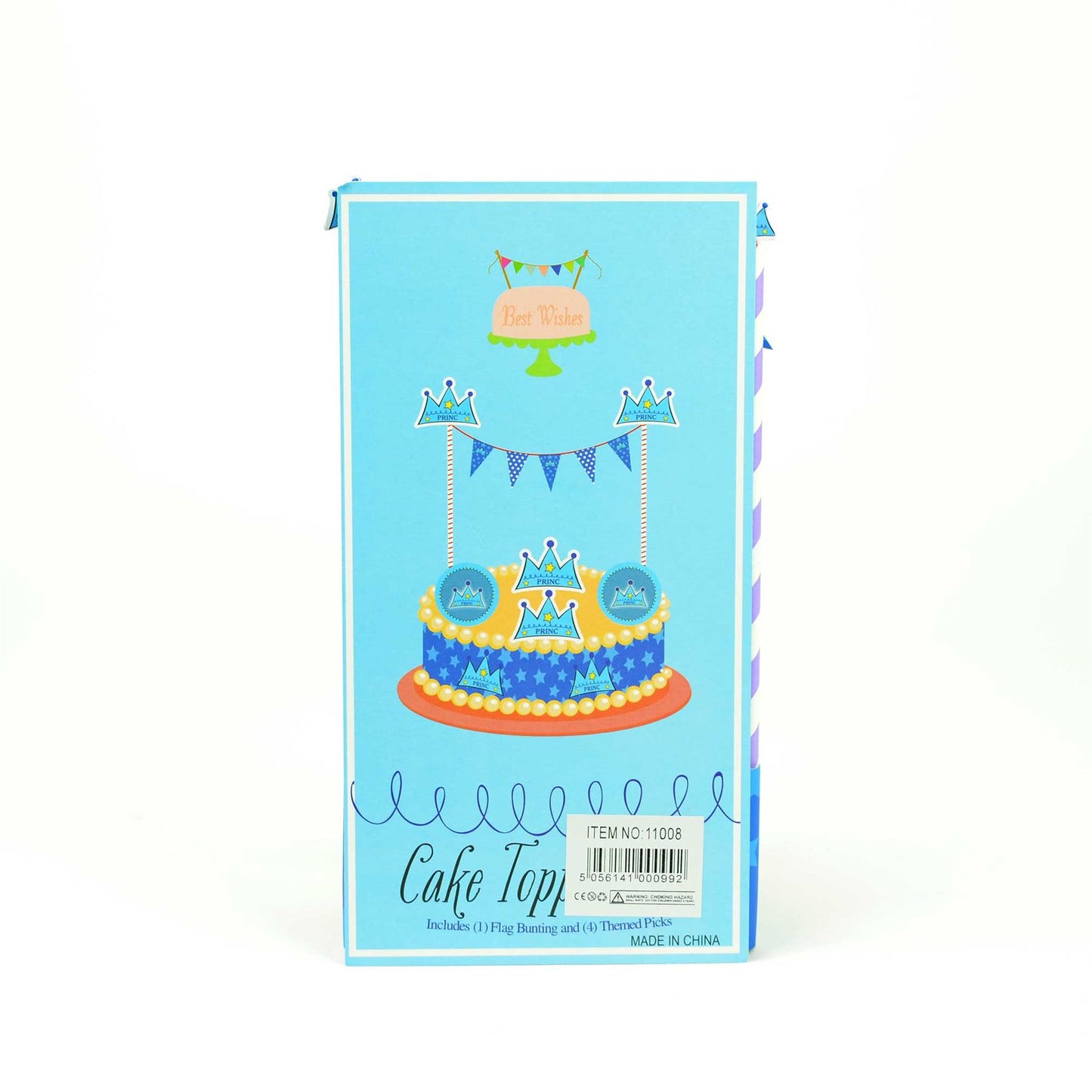 Blue Prince Birthday Cake Crown