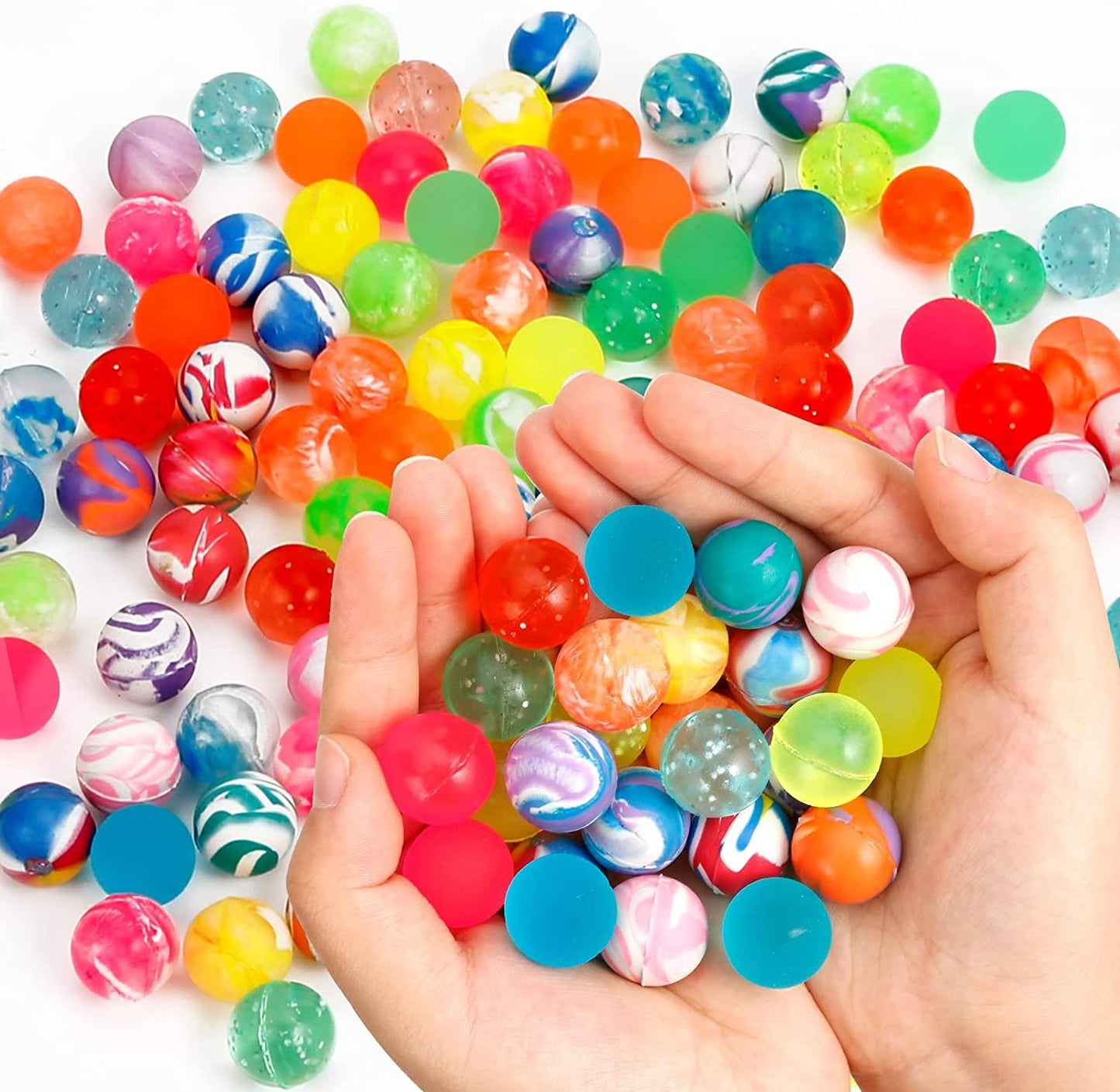 60 x Multicolor Bouncy Balls