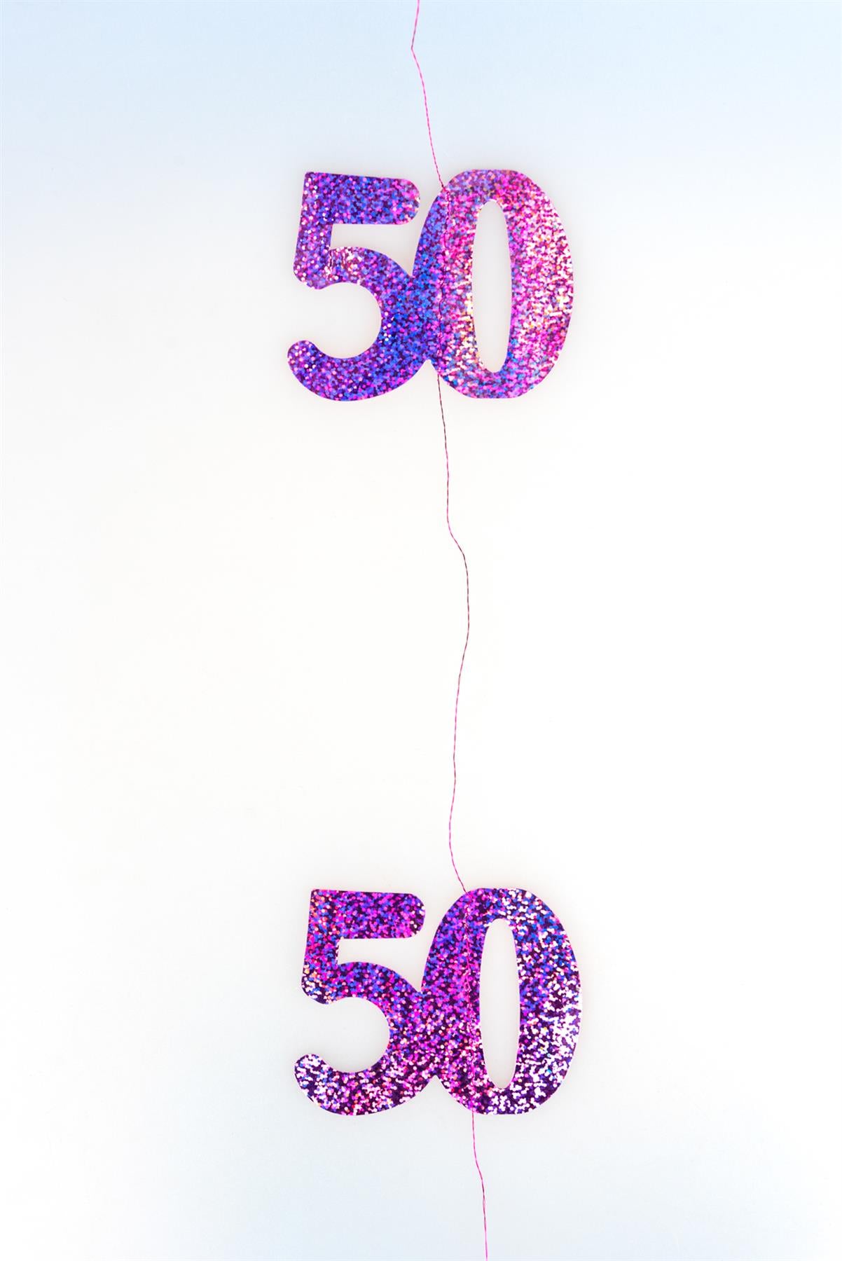 50th Pink Banner