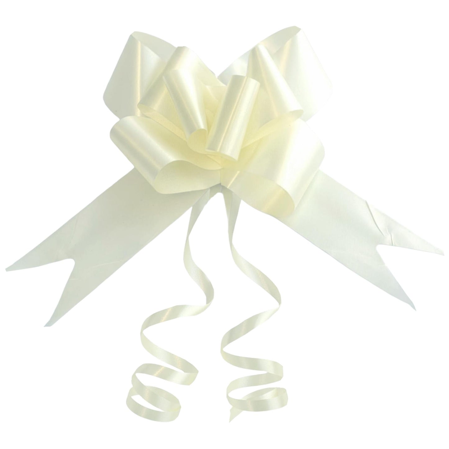 Shatchi 30pcs Ivory 50mm/5cm Pull Bows Gift Wrap & Hampers