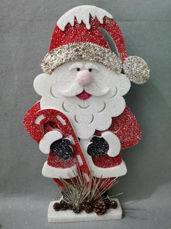 Foam Santa On Board Red - 52cm