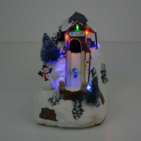 LED Musical Light Up Sculpture Nativity Set