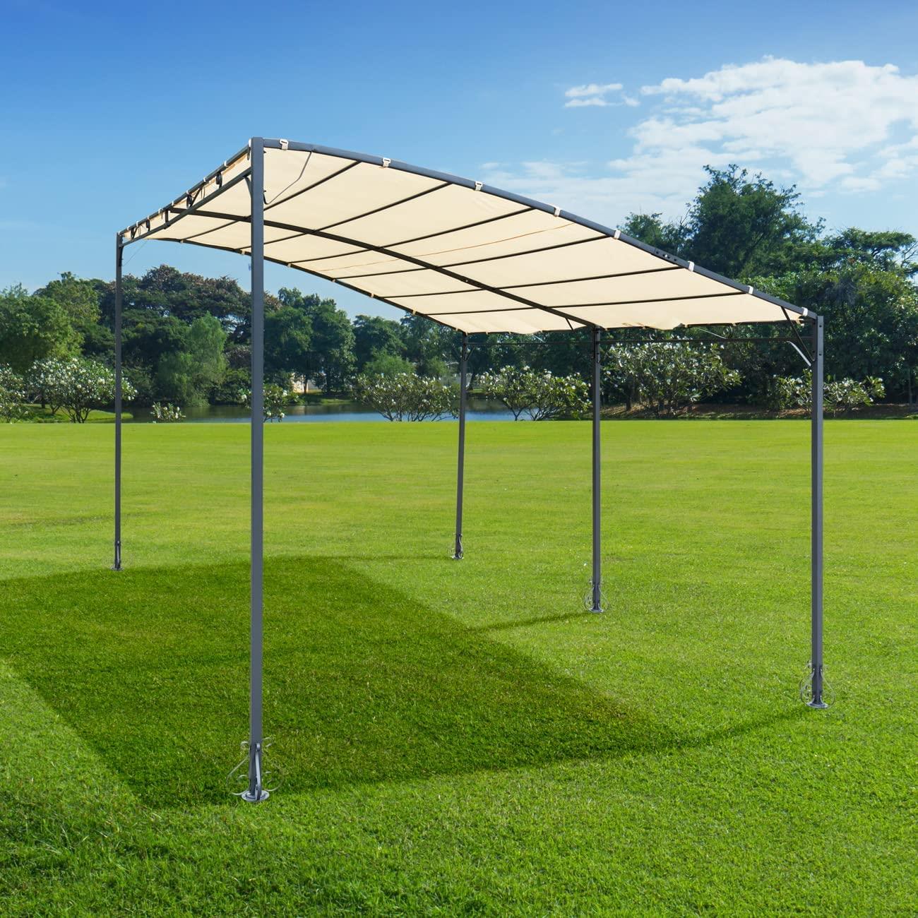 3X4X2.5m Gazebo Powder Coated Steel Frame