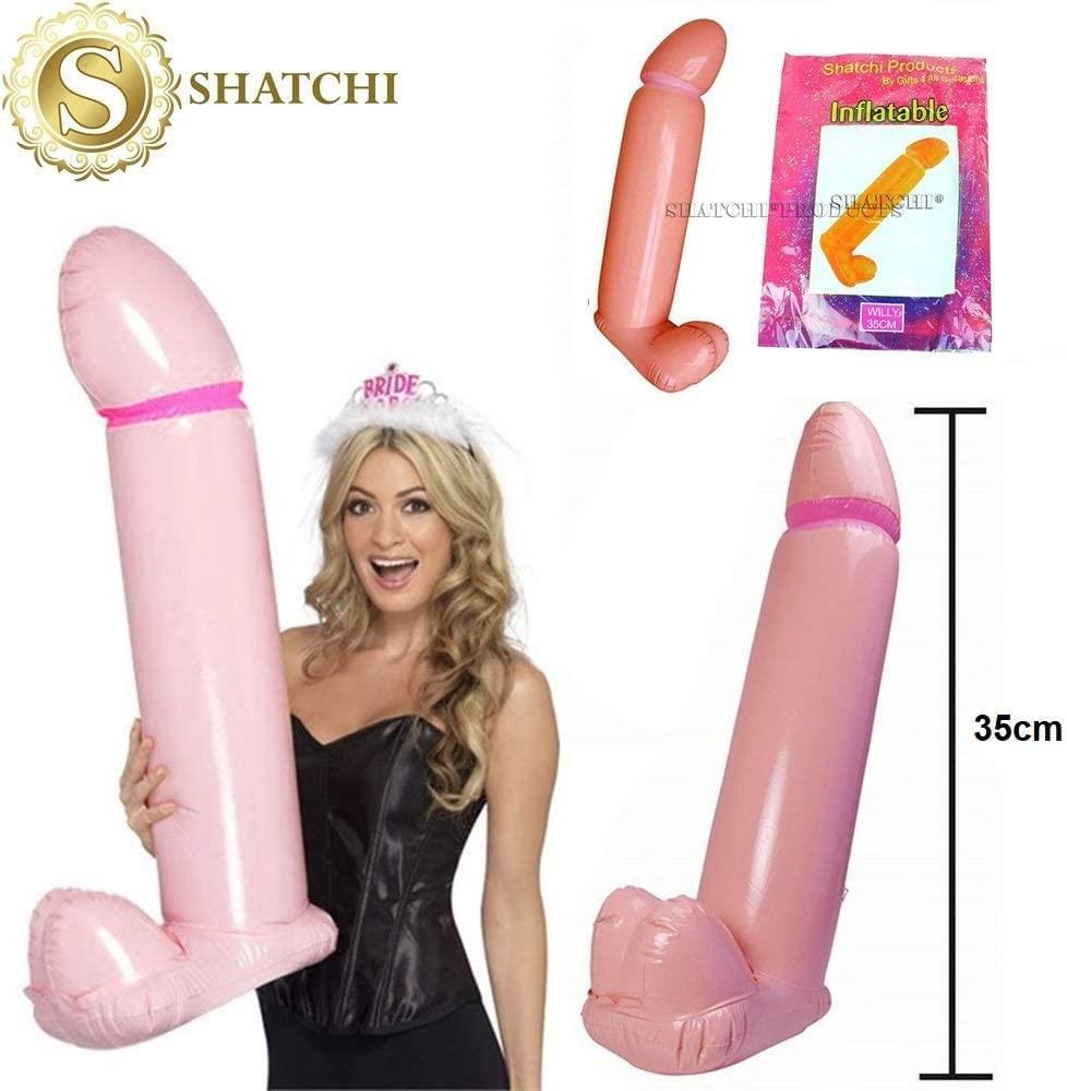 2 x 35cm Tall Inflatable Willy