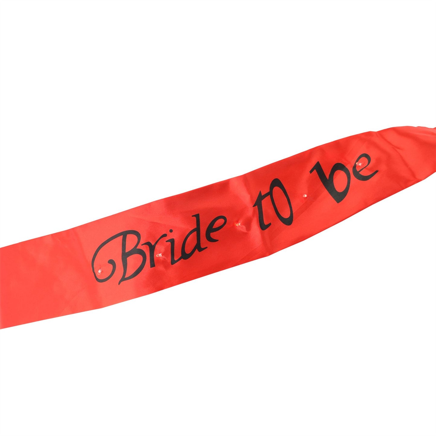 Shatchi Bride To Be Flashing Red Sash