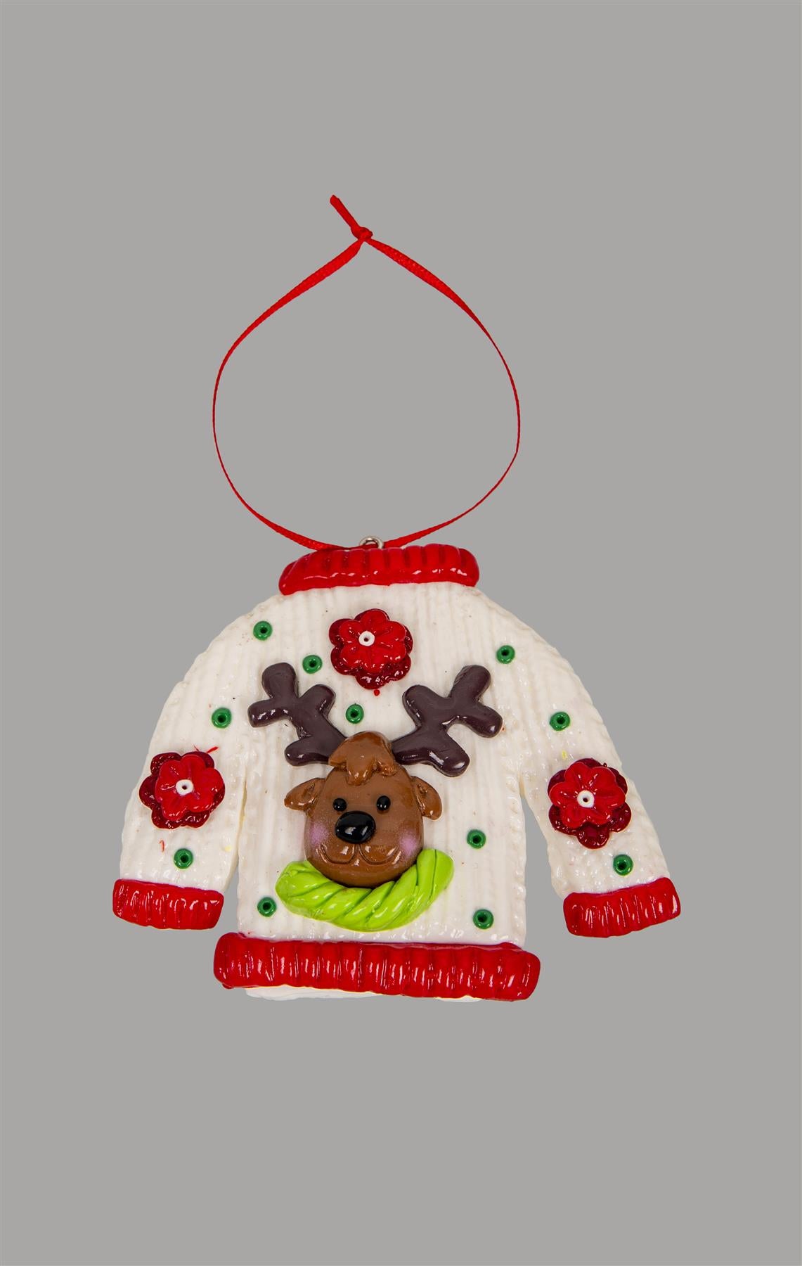 Christmas Hanging Decorations 3Pcs Ceramic