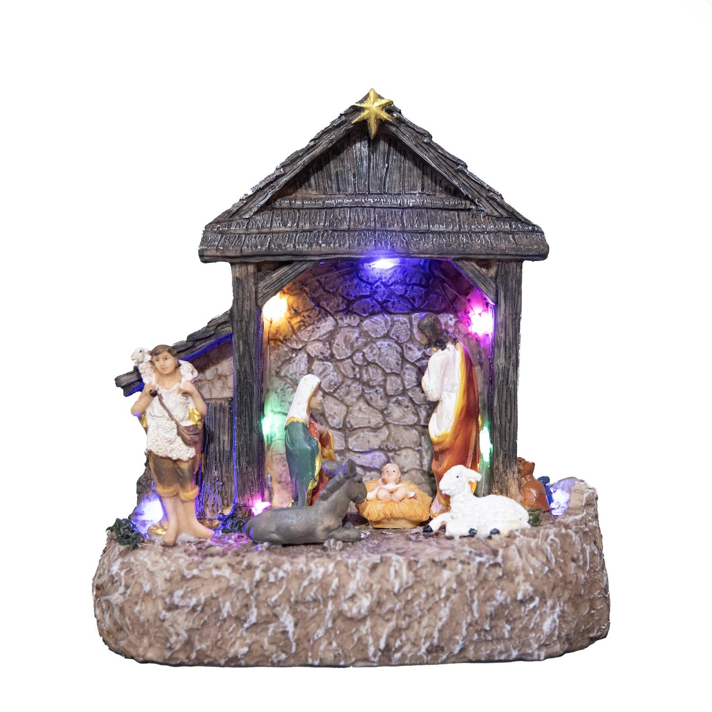 Christmas LED Nativity Set