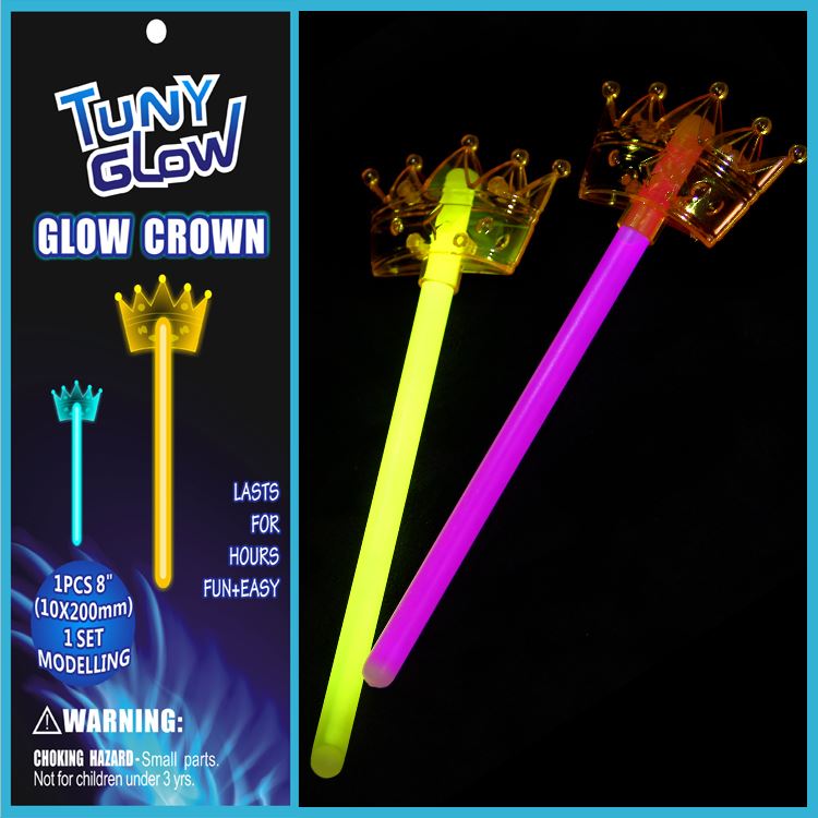 Glow in The Dark Princess Crown & Trident