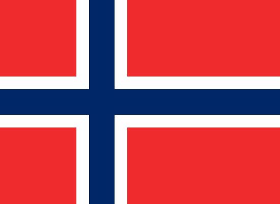 Norway Flag - 5x3ft with Eyelets