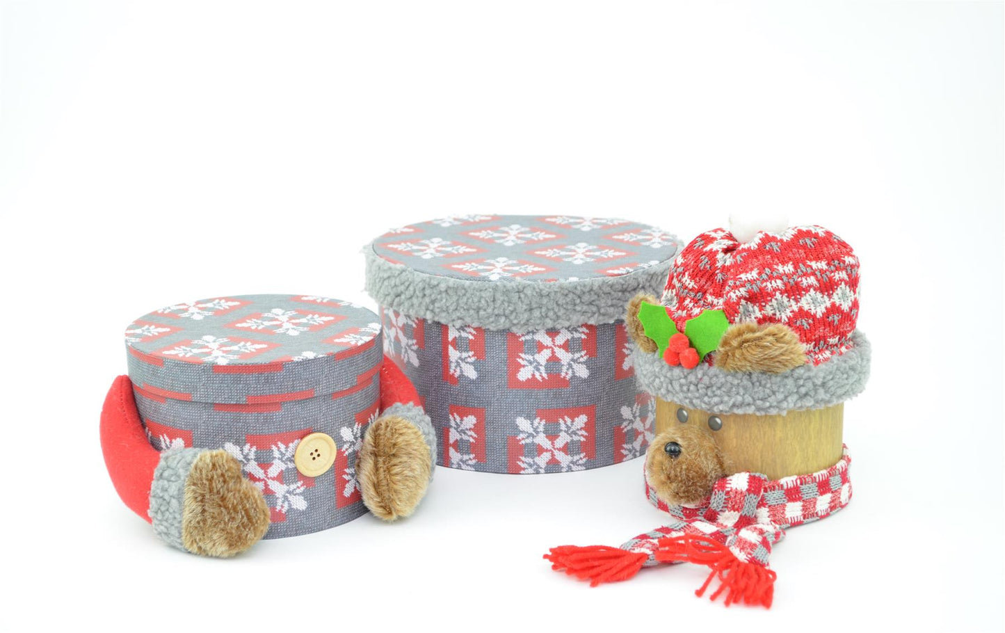 3 Reindeer Gift Boxes