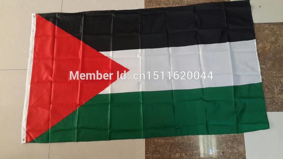 Palestine Flag 5x3ft With Eyelets