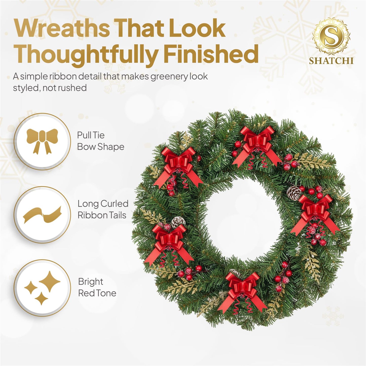 10 Pcs 50mm Red Pullbow