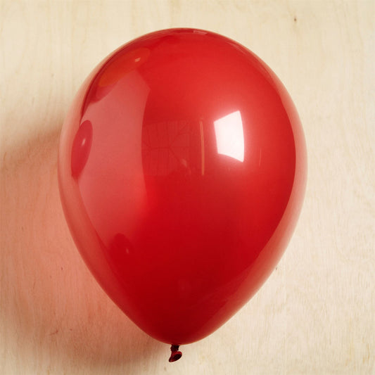 100 Red Latex Balloons (12")