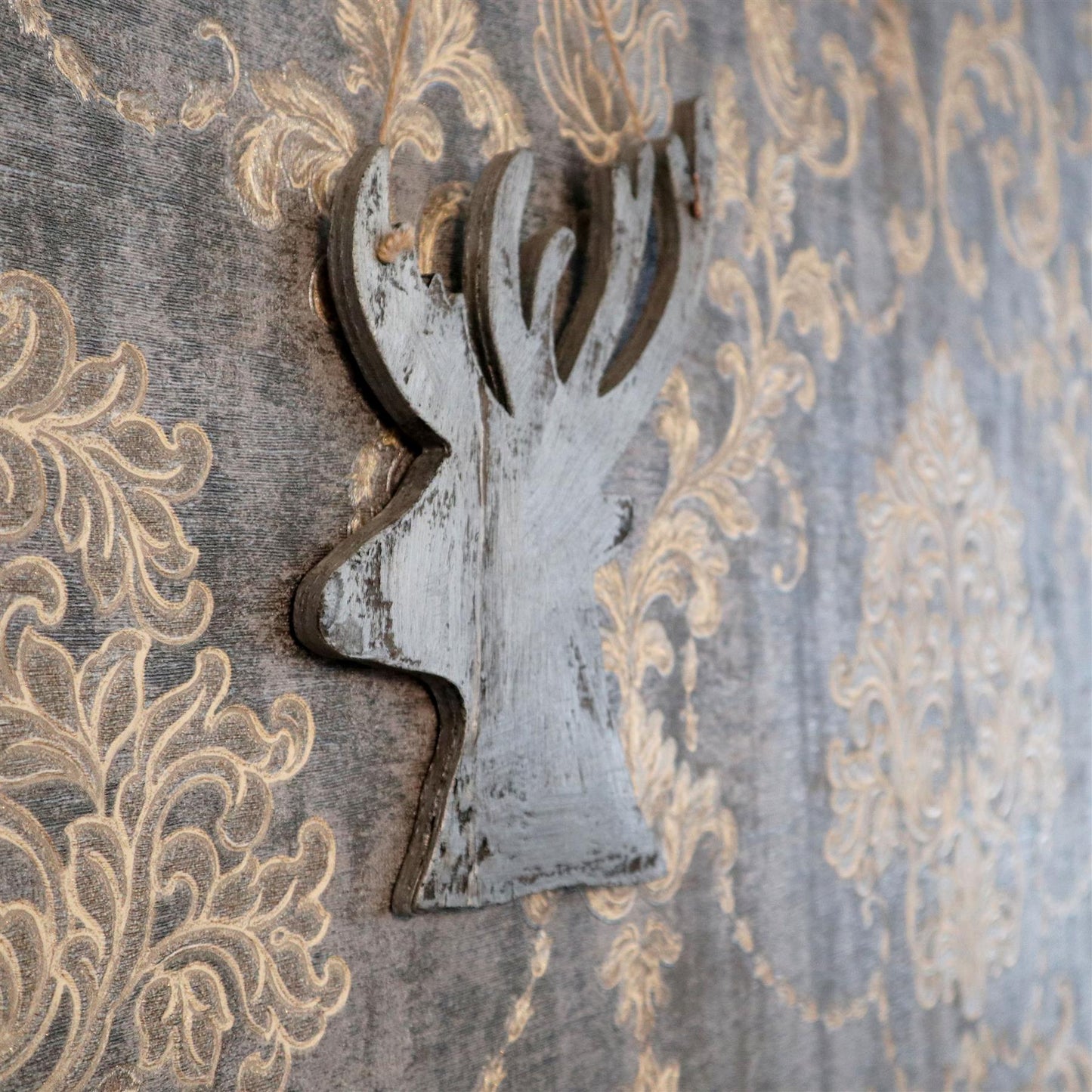 Silver Deer Hanging Decorations