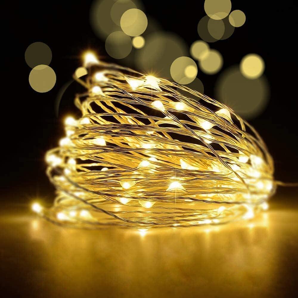 2 x 40 Sparkles Warm White LED Battery Operated Lights