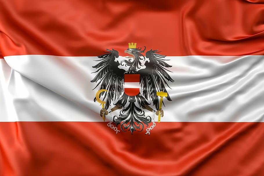 Austria Flag - 5x3ft with Eyelets