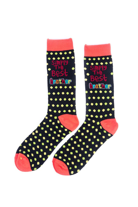 Simply The Best Brother Socks