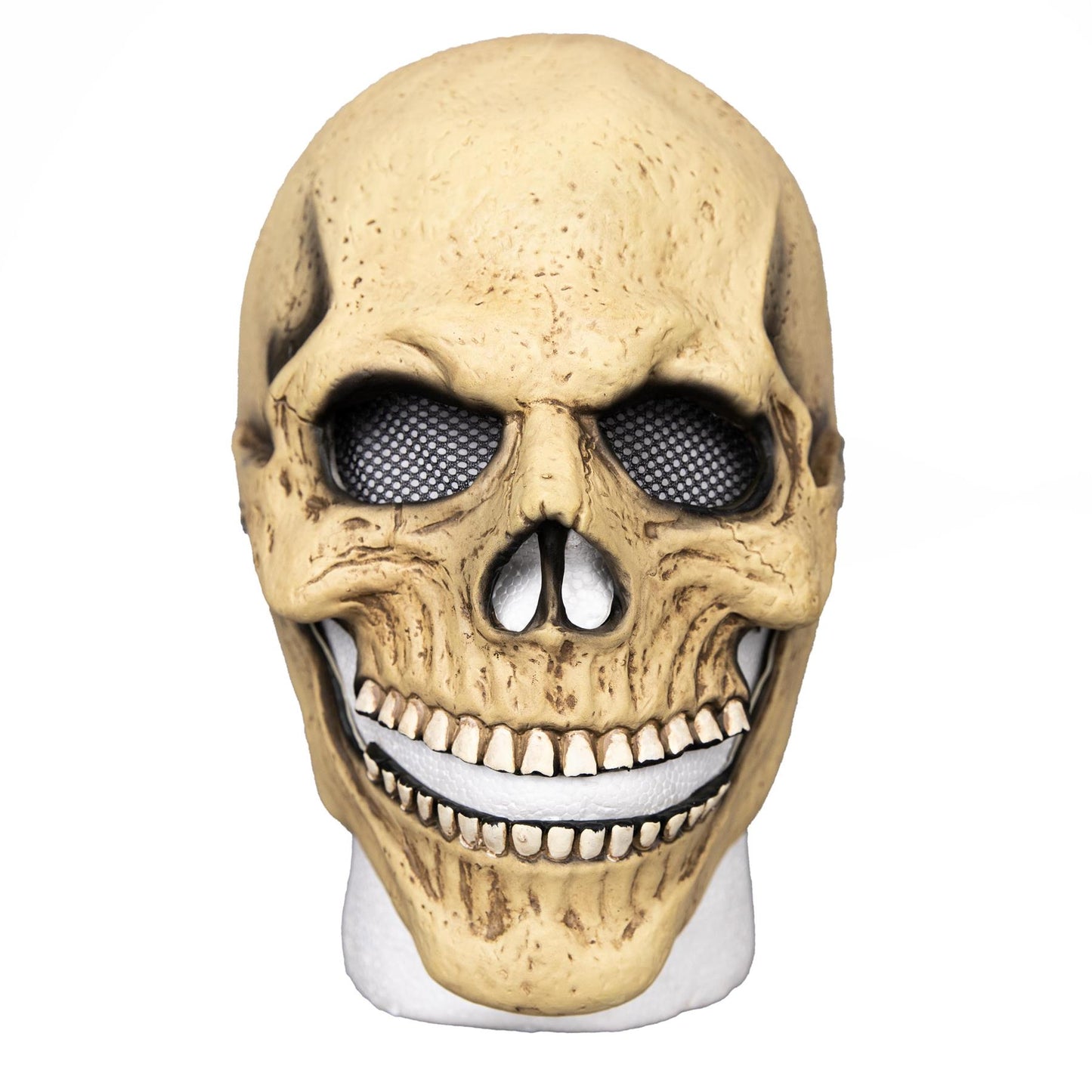 Brown Skeleton Latex Mask