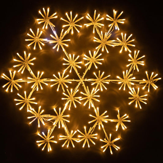 64cm Snowflake Light - Warm White