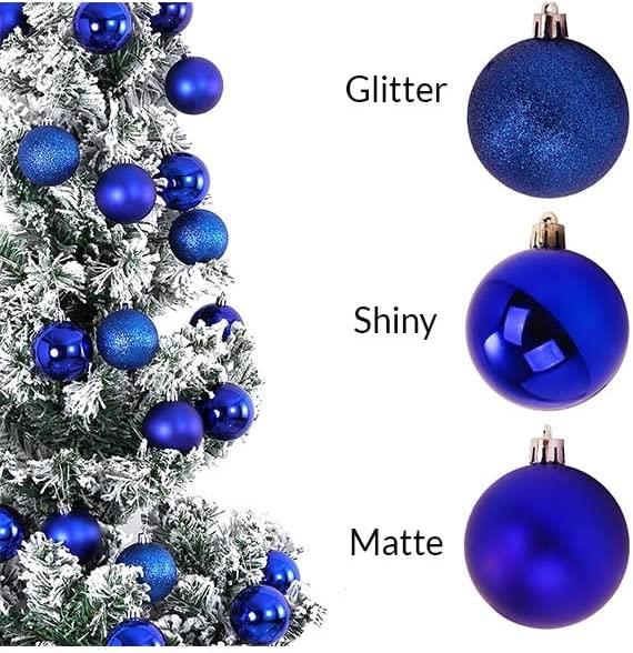 Baubles Blue 5CM 9PCS Set