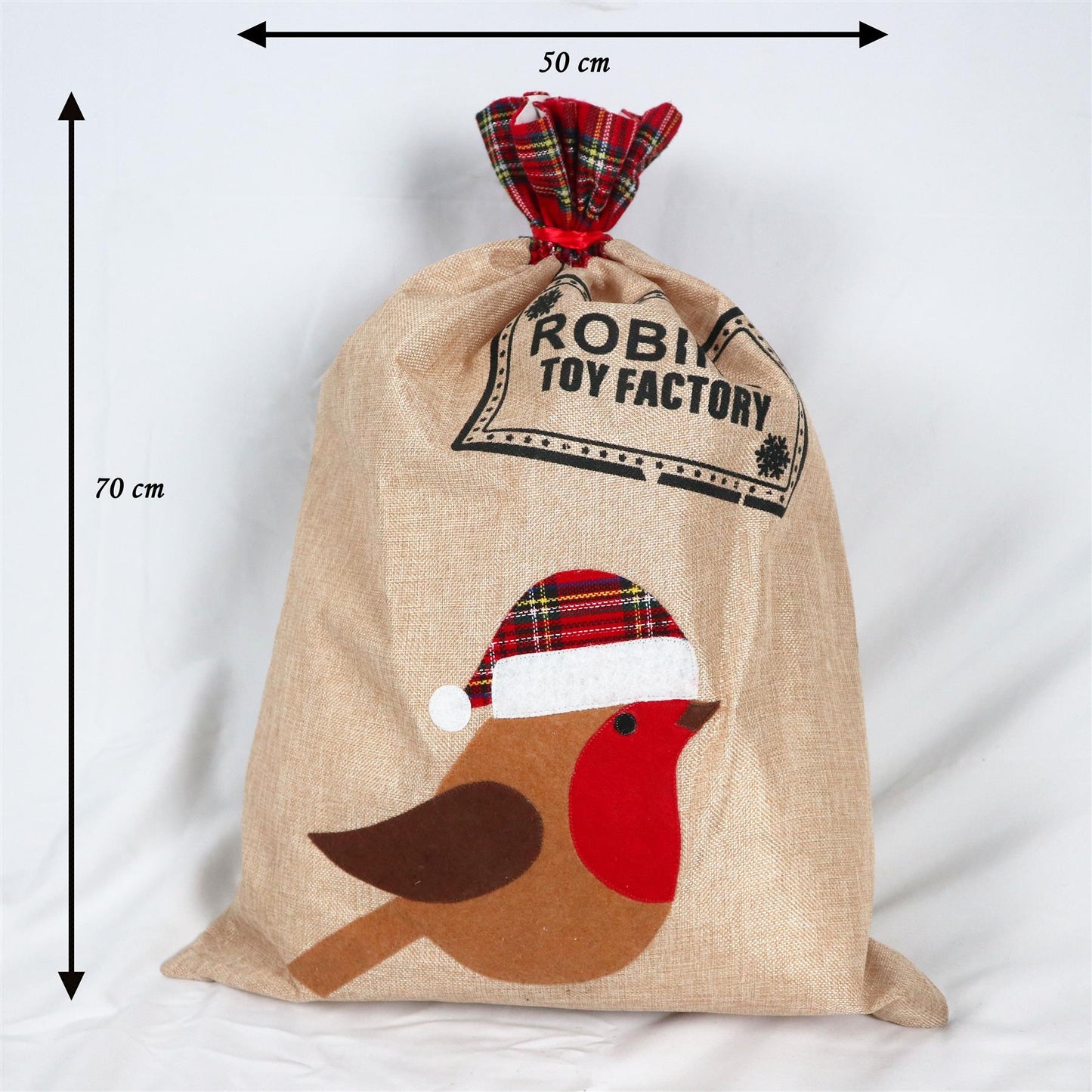 Robin Christmas Sack (50x70cm)