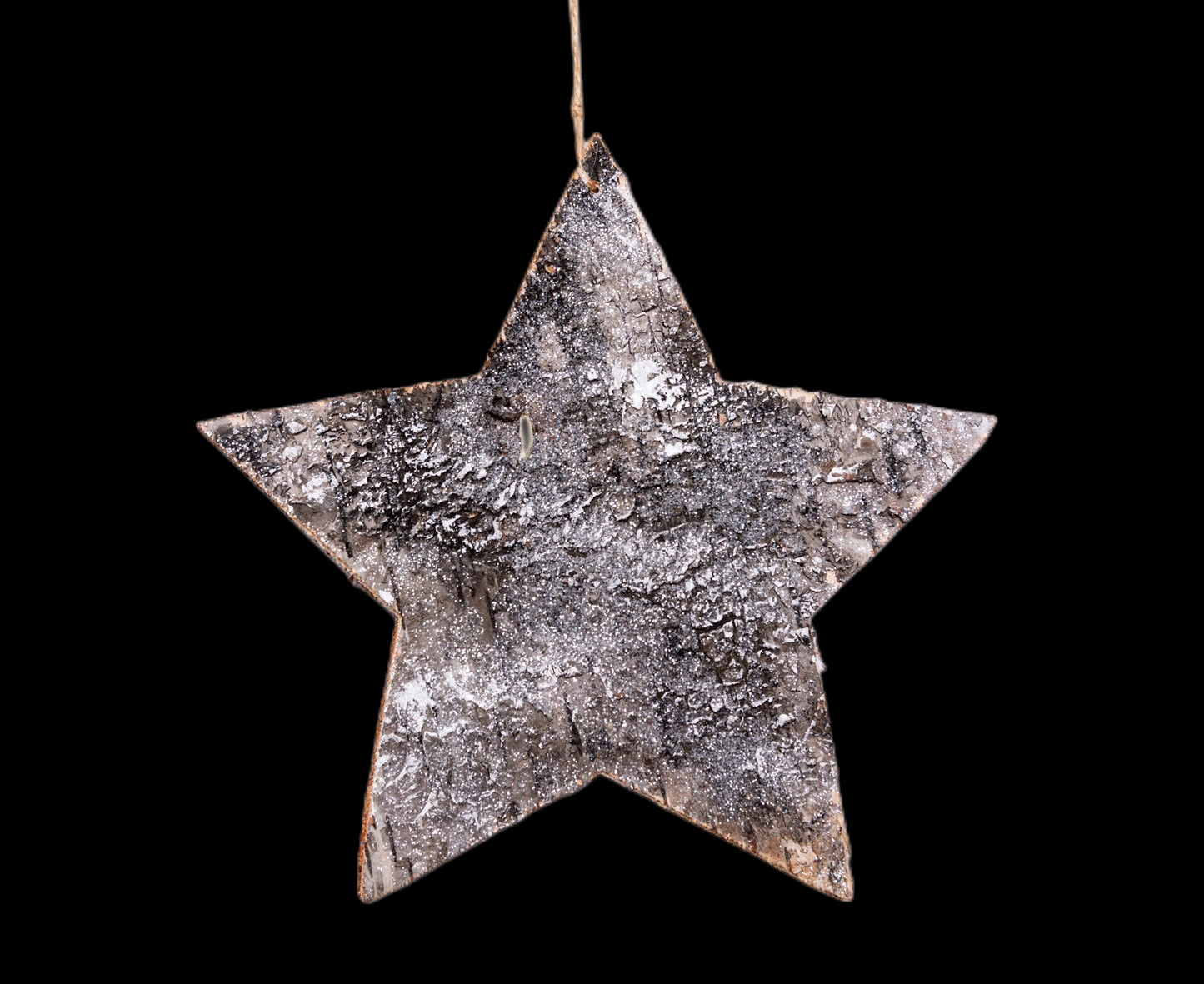 20cm Wooden Star Christmas Decoration